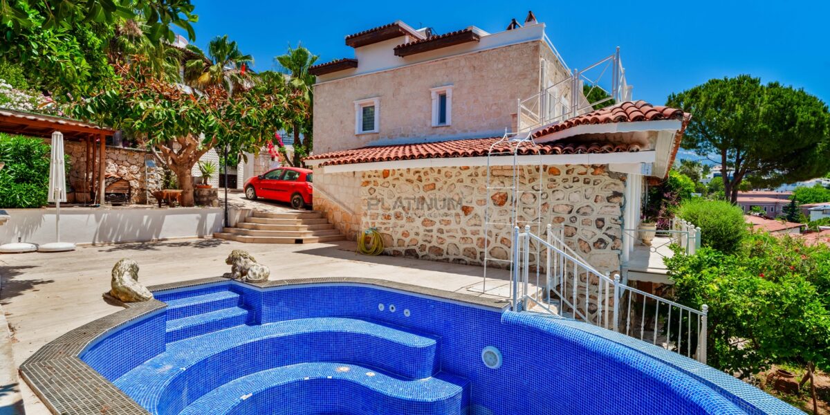 Sea View Villa with Private Pool in Kalamar, Kalkan