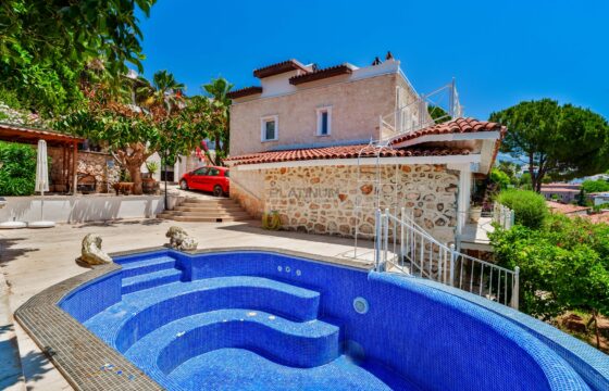 Sea View Villa with Private Pool in Kalamar, Kalkan